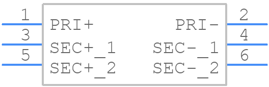 MET-59 - Tamura - PCB symbol