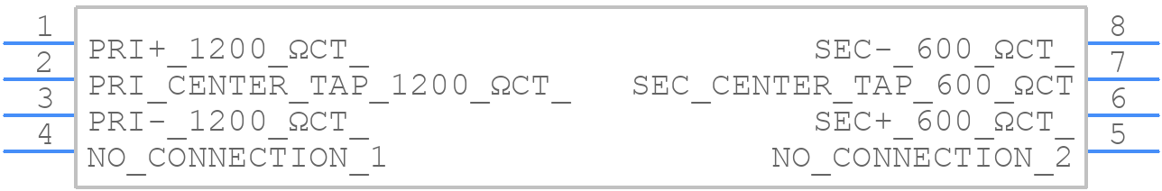 101H - Hammond Manufacturing - PCB symbol