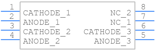 HCNR200-000E - Avago Technologies - PCB symbol