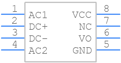 ACPL-K376-000E - Avago Technologies - PCB symbol