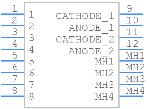 1-406507-4 - TE Connectivity - PCB symbol