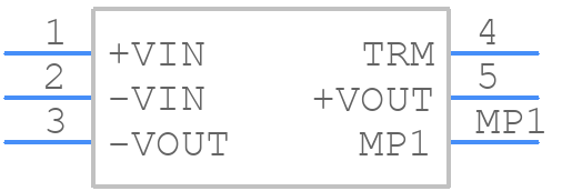 SUCS1R51205B - Cosel - PCB symbol
