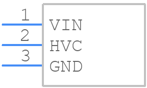 VB921ZVFI - STMicroelectronics - PCB symbol