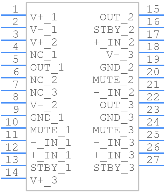 LM4782TA/NOPB - Texas Instruments - PCB symbol