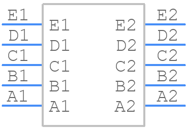 5787444-1 - TE Connectivity - PCB symbol