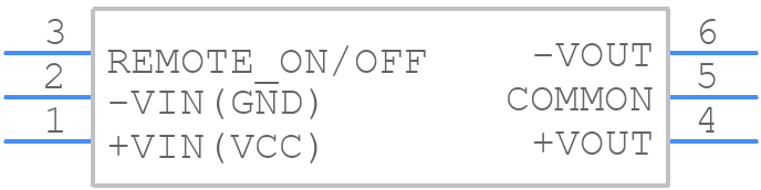 TEN 60-4823N - Traco Power - PCB symbol