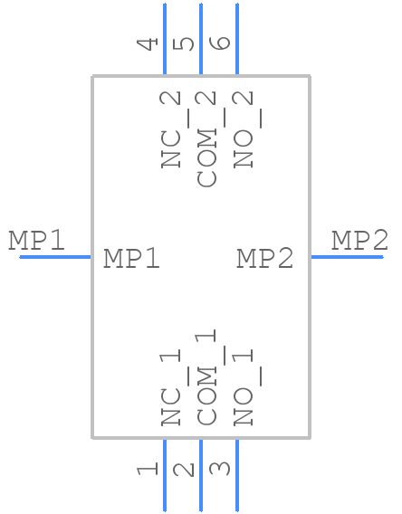 CMS-2202B - Nidec Copal - PCB symbol