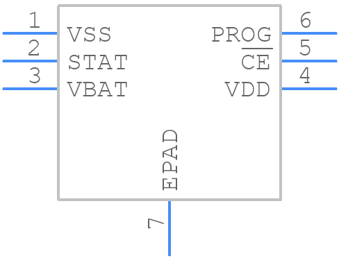 MCP73830LT-0AAI/MYY - Microchip - PCB symbol