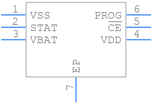 MCP73830T-2AAI/MYY - Microchip - PCB symbol