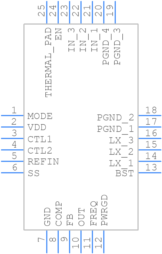NCP1594AMNTXG - onsemi - PCB symbol