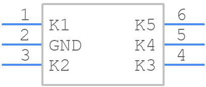 ESD5V5U5ULCE6327HTSA1 - Infineon - PCB symbol
