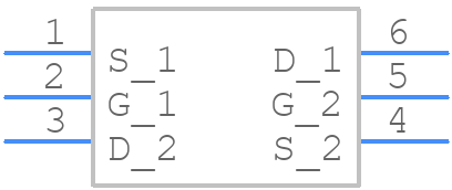 BSD235NH6327XTSA1 - Infineon - PCB symbol