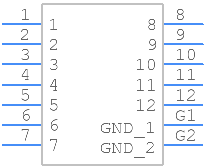 B65816N1012D1 - TDK - PCB symbol