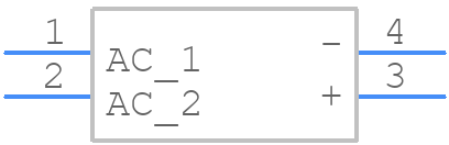 MB10FTR - SMC Diode Solutions - PCB symbol