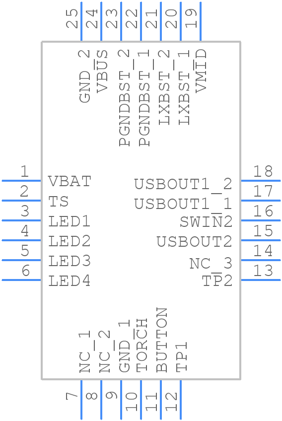 RT9480GQW - RICHTEK - PCB symbol