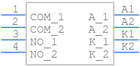 B3J-6100 - OMRON Electronics - PCB symbol