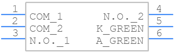 B3J-4300 - OMRON Electronics - PCB symbol