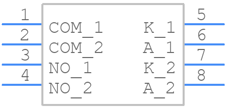 B3J6200 - OMRON Electronics - PCB symbol