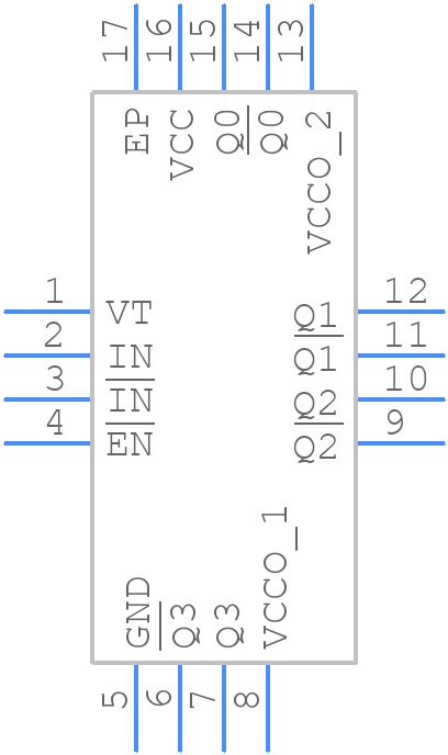 SY54020ARMG - Microchip - PCB symbol