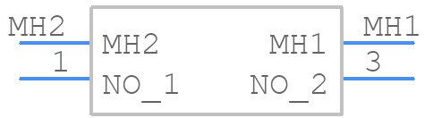 TP33W008000 - Apem - PCB symbol