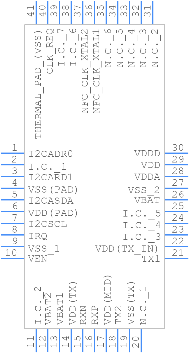 PN7150B0HN/C11002E - NXP - PCB symbol