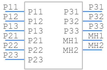 2204585-4 - TE Connectivity - PCB symbol