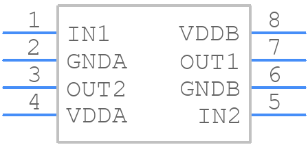 CPC5001GSTR - LITTELFUSE - PCB symbol