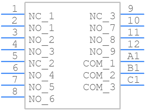 A30415RNCB - C & K COMPONENTS - PCB symbol