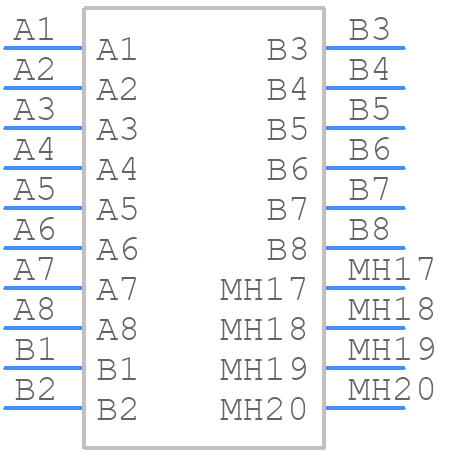 1116522-1 - TE Connectivity - PCB symbol