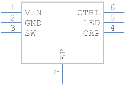LT3491EDC#TRMPBF - Analog Devices - PCB symbol