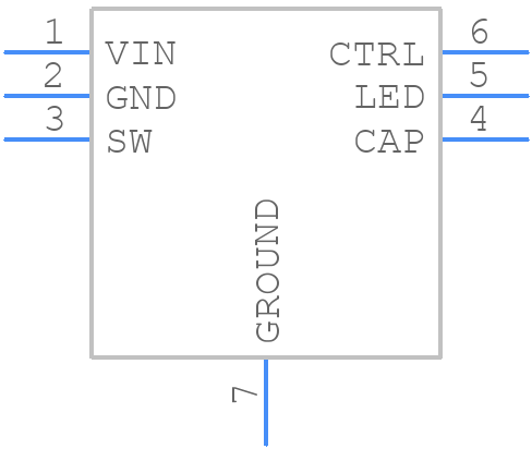 LT3491EDC#TRPBF - Analog Devices - PCB symbol