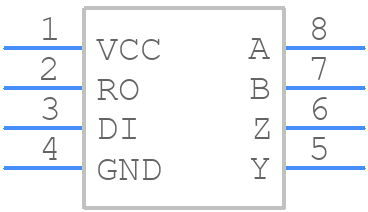 MAX14789EGSA+ - Analog Devices - PCB symbol