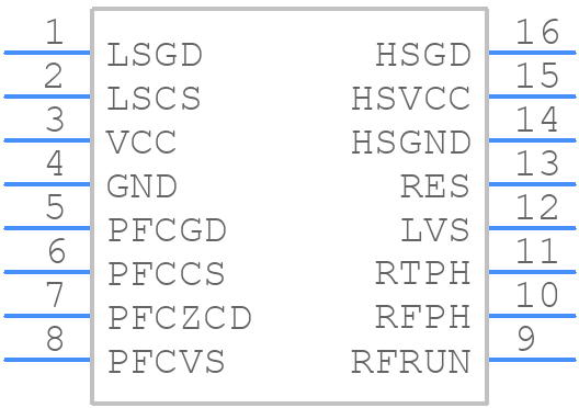 ICB2FL03GXUMA2 - Infineon - PCB symbol