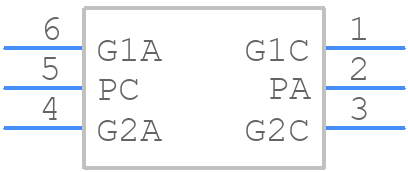 SFH 7070 - ams OSRAM - PCB symbol