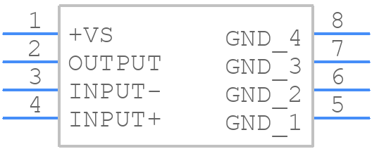 TDA7235 - STMicroelectronics - PCB symbol