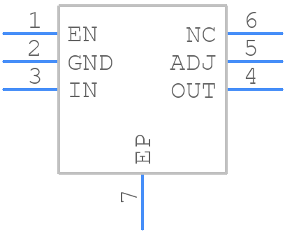 MIC5219YMT-TR - Microchip - PCB symbol