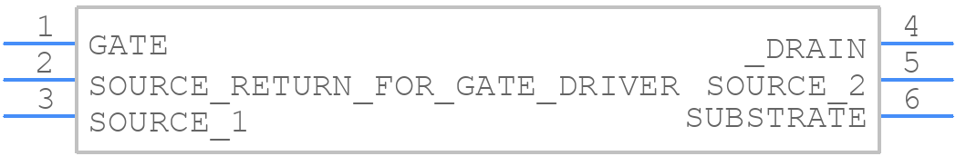EPC8004 - EPC - PCB symbol