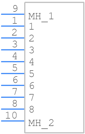 MC001355 - Multicomp Pro - PCB symbol