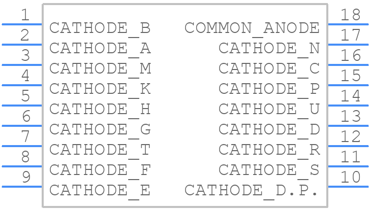 LTP-587G - Lite-On - PCB symbol