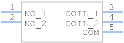 OUAZ-SH-112L,900 - TE Connectivity - PCB symbol