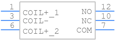 DS1E-ML2-DC12V - Panasonic - PCB symbol