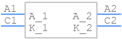 ALMD-EL1E-Z2002 - Avago Technologies - PCB symbol