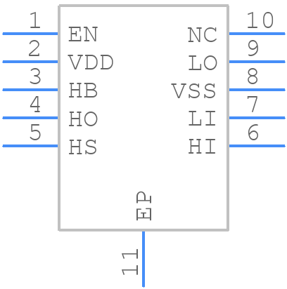 MIC4605-1YMT-T5 - Microchip - PCB symbol