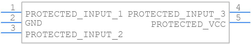 RCLAMP0503F.TCT - SEMTECH - PCB symbol