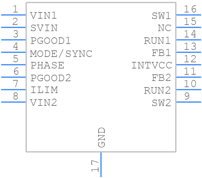 LTC3622EMSE-2#PBF - Analog Devices - PCB symbol