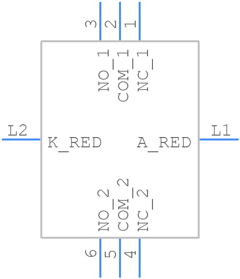 LP4OA1PBCTR - E-Switch - PCB symbol
