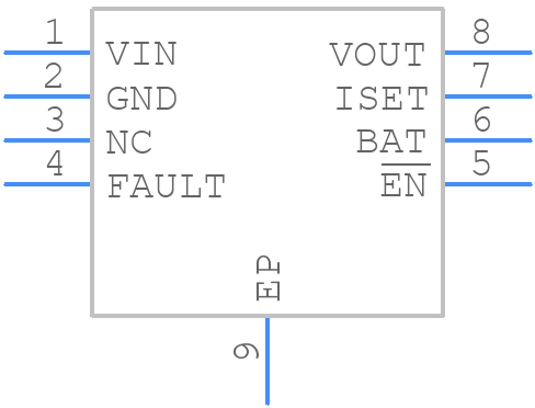 LP5305QVF - LOWPOWER - PCB symbol