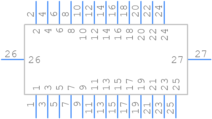 FH26-25S-0.3SHW(05) - Hirose - PCB symbol