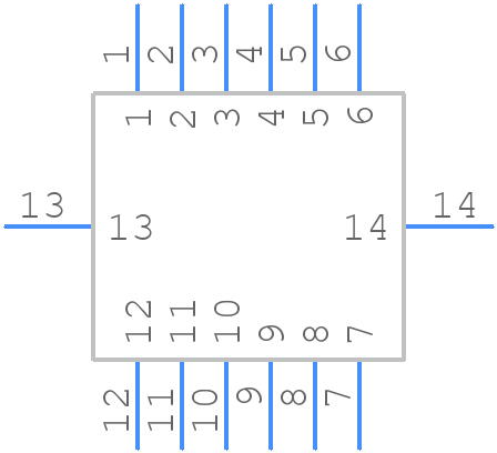 DTF13-12PA - TE Connectivity - PCB symbol