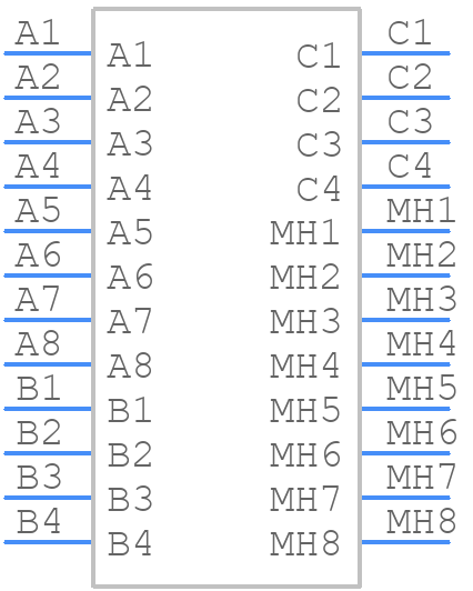 6116151-1 - TE Connectivity - PCB symbol